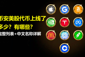 币安有哪些热门美股代币